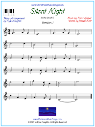 Click or tap below to jump to a piano chord section. Silent Night Piano Sheet Music Free Printable Pdf