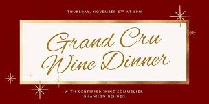 Grand Cru Premium Wine Dinner