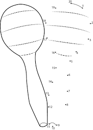 Maracas Dot To Dot Worksheet Crafts And Worksheets For Preschool Toddler And Kindergarten Music Worksheets Elementary Music Worksheets Music Lessons For Kids