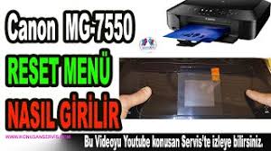 Pour certains produits, un pilote est nécessaire pour activer la connexion entre votre produit et un ordinateur. Canon Mg 7550 Reset Moduna Nasil Alinir Bolum 619 Youtube