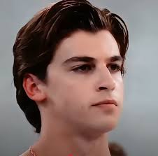 Scotty's hair transformation with glasses