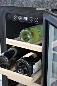 I decided to build a wine rack in ours. Diy Built In Wine Cooler H2obungalow