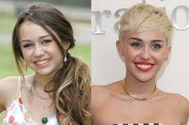 She appears to have gone much blonder and shorter after her mother, tish cyrus, cut her hair over her birthday weekend. Miley Cyrus Has Transformed Her Hair With New Short Blonde Lob