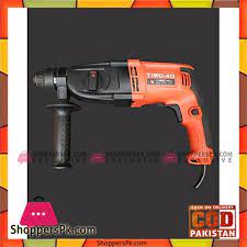360 degree adjustable side handle for optimal working position 6. Buy Rotary Hammer 26mm Drill Machine 100 Copper Red At Best Price In Pakistan