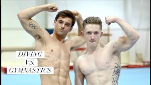 The diving hero caused a stir among olympic tv viewers up early to watch the women's 3m springboard final on sunday morning, when the cameras panned to the spectator stands and caught tom watching the. Diving Into Gymnastics With Nile Wilson I Tom Daley Youtube