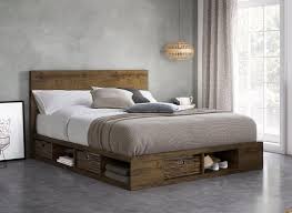 wilkes wooden storage bed frame 5 0 king size dreams idees de lit base de lit en bois lit bois
