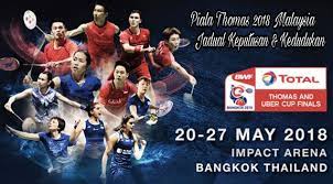 Kejohanan piala thomas ialah sebuah kejohanan utama badminton peringkat antarabangsa bagi berpasukan lelaki. Btthrkaqr9vhvm