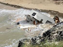 Image result for woman in England falls off of cliff