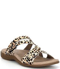 This type of ladies footwear is, in fact, so diverse that it is also quite difficult to classify. Taos Footwear Universe Banded Leather Wedge Sandals Dillard S