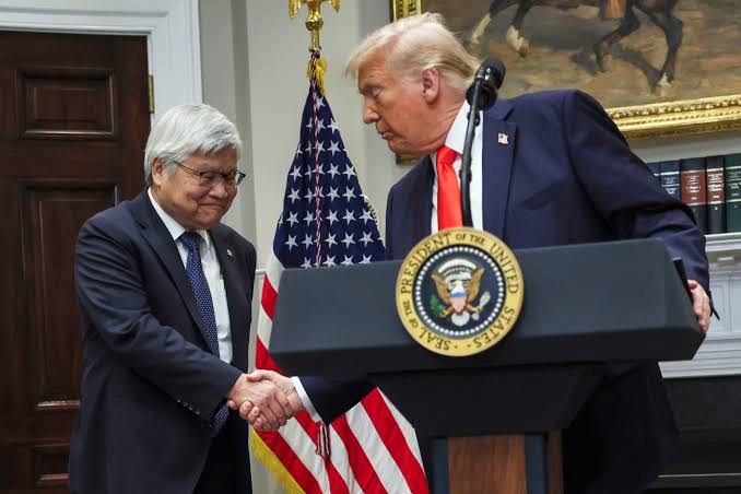 Giant chipmaker Taiwan Semiconductor Manufacturing Co. plans to spend $100b  to expand chip manufacturing in US, Trump announces