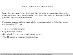 I request you to please pursuant to memo no. Senior Accountant Cover Letter Sample August 2021