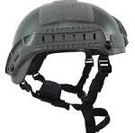 ATAIRSOFT Mich 2001 Style Casque de Protection de Combat avec Côté Rail &  NVG Montage pour Airsoft Tactique Paintball Militaire Armée Chasse FG : ...