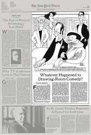 The drawing room boutique, art gallery & cafe is the destination for design fanatics, art collectors, inspiration seekers and tea enthusiasts!. Whatever Happened To Drawing Room Comedy The New York Times