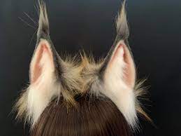 Realistic Animal Ears Headbandleopard Cat Earslyncean Etsy In 2021 Ear Headbands Animal Ears Cat Ears And Tail