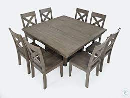 Outer Banks Driftwood Square Adjustable Extendable Storage Dining Table In 2021 Square Dining Room Table Modern Square Dining Table Square Dining Table Set