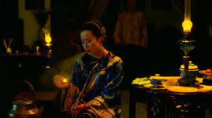 Throughout flowers of shanghai , the camera merely sits and observes, panning between players in this extraordinary landscape. Hou Hsiao Hsien Joins The Criterion Collection For The First Time With Flowers Of Shanghai