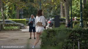 Elfa in Tiny Top at Braless Forever - Free Naked Picture Gallery at Nudems