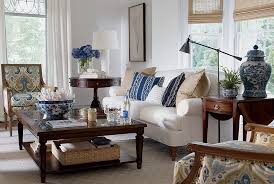 Ethan Allen Inspiration With My Favorite Blue Of Course Colonial Living Room Coastal Living Rooms British Colonial Decor