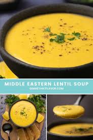 Middle Eastern Lentil Soup In 2020 Middle Eastern Lentil Soup Lentil Soup Recipes Soup Recipes