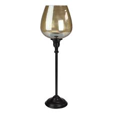 Golden candle holders are perfect for living room, bedroom. Northlight 16 25 Decorative Large Golden Luster Brown Stemmed Votive Candle Holder Target