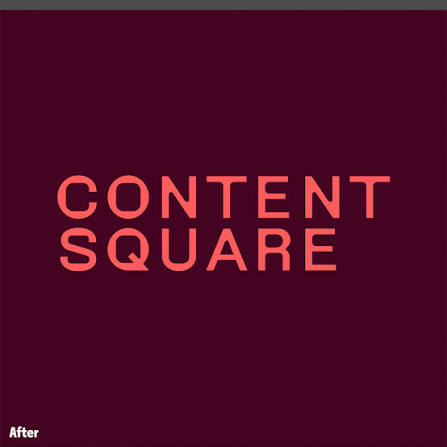 Journey to the Center of the Square • New Logo and Identity for  @contentsquareofficial by @saffron_bc — 🧑‍💼 ABOUT THE CLIENT (Est. 2012) “ Contentsquare is the all-in-one experience intelligence platform designed to