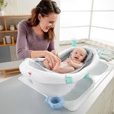 It positions baby at a comfortable recline for bathing and play, and easily removes when baby is ready to sit up for tub time. Baby Bath Seats Baby Bath Accessories Sears