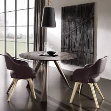 All black round dining table and chairs. Contemporary Italian Round Small Dining Table And Chairs Set Juliettes Interiors