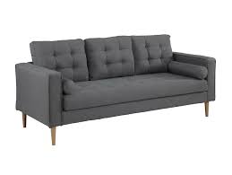 Sehen sie die brillanten angebote und rabatte auf qualität sofa grau 3 sitzer. 3 Sitzer Sofa In Grau In Leinen Optik Birke Beinen Amsterdam
