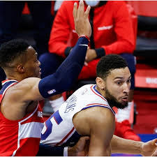 Devin booker ( phoenix suns ) ben simmons( philadelphia 76ers) , andrew wiggins ( minnesota timberwolves) , austin rivers ( houston rockets ) , ( lakers. Ben Simmons Destroys Wizards Broadcaster Who Called Him Overrated