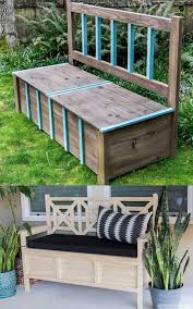 Clamp the first one in place. 21 Gorgeous Easy Diy Benches Indoor Outdoor A Piece Of Rainbow