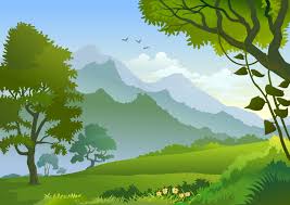 Forest Clipart 2147 Forest Landscape Landscape Background Landscape Illustration