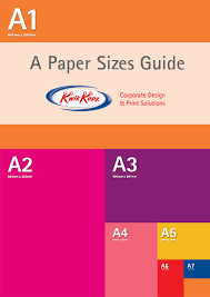 It is often used for presentations, charts, or enlargements. A Paper Sizes Paper Size Paper Standard Paper Size