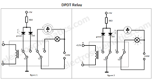 Wiring triple single pole switch. Double Pole Double Throw Dpdt Relay