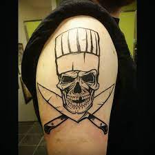 Instagram Photo By Jonitakomo Joni Takomo Via Iconosquare Culinary Tattoos Chef Tattoo Sun Tattoos