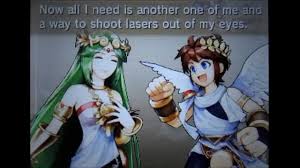 Pit Is Lady Palutena S Orbitar One Of Two Orbitars Weapon Dialogues Kid Icarus Uprising Youtube