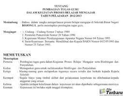 Surat tugas kegiatan paud contoh surat tugas guru paud dan tenaga kependidikan. 17 Contoh Surat Pembagian Tugas Guru Ra