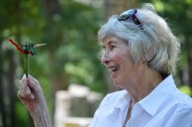 Hungry hummingbirds completing their long journey to Ohio this week