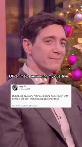 Oliver Phelps Shares Special Moment Answering Questions