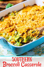 My husband's mother passed away a couple years ago and broccoli rice casserole was one of my husbands favorite thing she made. Southern Broccoli Casserole Spicy Southern Kitchen