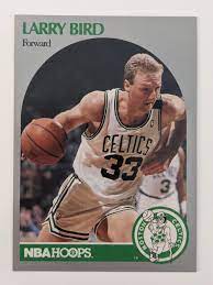 Search results for historical larry bird basketball card values based on successful ebay and auction house sales of graded cards. Sold Price Larry Bird Basketball Trading Card Nba Hoops 39 1990 June 4 0121 9 00 Am Pdt