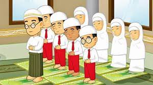 Khusyuk gambar orang sholat kartun. Gambar Kartun Masjid Dan Orang Sholat Nusagates
