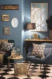 Pour apporter une bonne dose de chaleur et de caractère à son intérieur, le bleu foncé est la. Les 5 Tendances Deco De Cet Hiver Blog Archionline Deco Maison Deco Maison Du Monde Interieur Art Deco