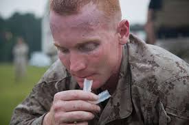 U.S. Marine Corps Cpl. Kenneth P. Largey with the Martial