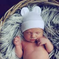 Baby Bear White Newborn Boy Hospital Hat Gender Neutral This Special Hat From Melondipity Is A Traditiona Newborn Hospital Hats Newborn Boy Boy Hospital Hat