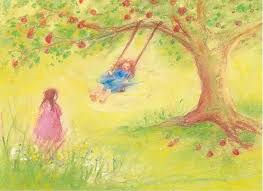 Swinging - Waldorf Pictures and Postcards - Avas Appletree