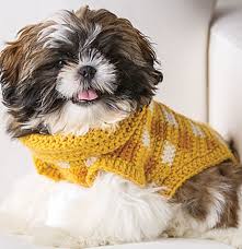 Enjoy our huge selection of free, quality knitting patterns and articles! 11 Free Crochet Patterns For Dog Sweaters
