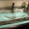 The bathroom glass vanity selection at. 1