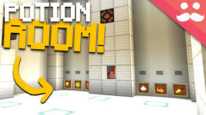 Making A Potion Brewing Room In Minecraft Youtube