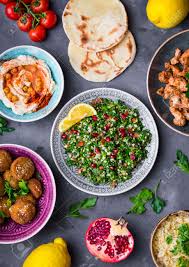 Just grab random middle eastern looking… Assorted Middle Eastern Dishes And Meze Tabbouleh Salad Meat Stock Photo Picture And Royalty Free Image Image 80582755