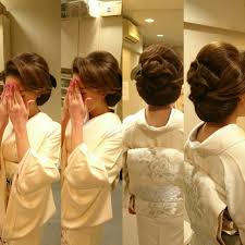和装 ヘアアレンジ 大人かわいい ロング富士美容院 Fitz フィッツ